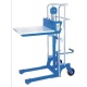 手動油壓堆高機(MPS-04/1500A),揚昇高度:1500mm,可調式貨叉,載重400Kg